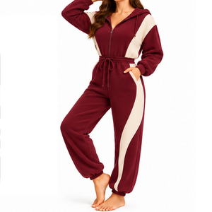 Combinaisons en polaire pour femmes en gros, vêtements d'hiver personnalisés pour les marques - Product Image 6