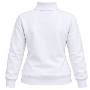 Sweat-shirt à col montant blanc pour femmes Sigma Gamma Rho, pull de sororité grecque, mode universitaire personnalisée, streetwear décontracté, vente en gros - Product Image 4