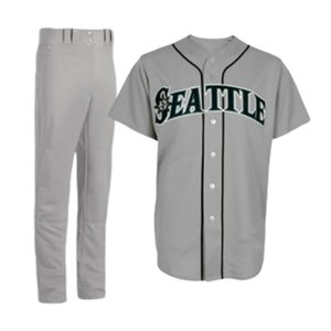 Uniforme de Béisbol Rojo Personalizado al por Mayor – Jersey Rojo y Pantalones Grises, Nombre y Número del Equipo Personalizados, Fabricante OEM - Product Image 2