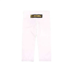 Kimono de Jiu Jitsu Brasileño BJJ para Adultos RTS Shoyrol de Alta Calidad, con Logotipo Frontal Lavado, 460 g/m², Negro, 100% Algodón, Duradero - Product Image 3