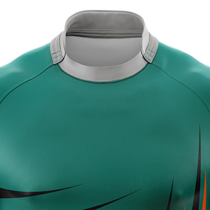 Maillots de rugby à manches courtes respirants, dernier design, vente en gros, best-sellers, impression numérique personnalisée. - Product Image 4