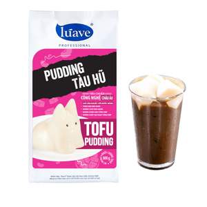 Poudre de pudding de tofu instantané en vrac saveur soja – Ingrédient pour dessert au bubble tea avec emballage OEM - Product Image 1