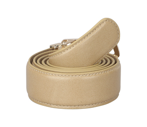 Ceinture en cuir de vachette pour homme, largeur 3,5 cm, automatique, simple, sans boucle, pour le quotidien - Product Image 6