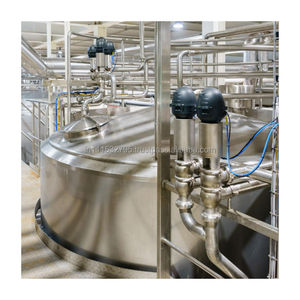 Planta de Fabricación Automática de Jarabe Líquido con Sistema de Mezcla, Calentamiento, Filtración y Llenado - Product Image 1