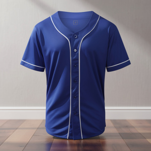 Maillot de baseball pour homme de qualité supérieure, logo personnalisé imprimé, style unique pour les sports de plein air, Birlag Sports - Product Image 2