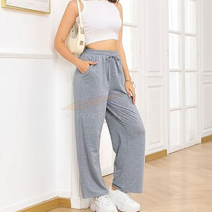 <b>Womens</b> Loose High Waist Wide Leg Sweatpants <b>Lounge</b> <b>Pants</b> Athletic Joggers Pockets Casual Fall Outfits <b>Women</b> Soft Baggy Joggers - Product Image 5