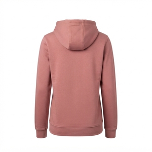 Sudadera con Capucha para Mujer, Color Rosa Polvoriento, Felpa, Informal, con Capucha, Logotipo Personalizado, Ropa Urbana - Product Image 4