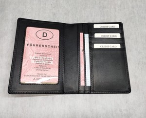 Factory Direct Wholesale Bulk Export Custom Passport <b>Holder</b> RFID Protected Travel Accessory Unisex Wallets Purse Design Leather - Product Image 4