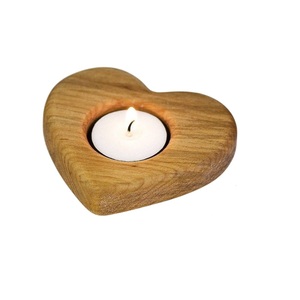 Eco-Friendly Handmade Hexagonal Wooden Tea Light Candle Holder Set for Home Decor and Wedding Wholesale Wood <b>Candlestick</b> - Product Image 4
