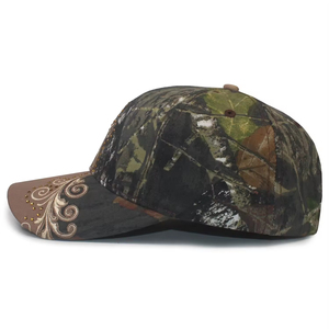Gorras de béisbol de camuflaje a la moda para hombre y mujer, gorra de tela antidesgarro con estampado de camuflaje, gorras con correa ajustable de camuflaje. - Product Image 2