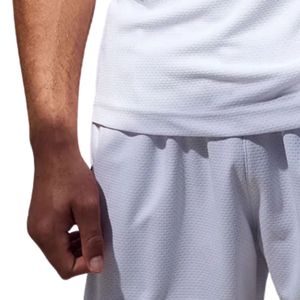 Débardeur de sport blanc en maille pour homme – Maillot d'entraînement athlétique sans manches respirant pour le fitness et le sport - Product Image 6