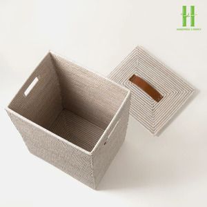 Vintage Design Rattan Handmade <b>Wicker</b> Modern Design Storage Basket For Laundry Bedroom Storage Boxes & <b>Bins</b> OEM Rattan 2026 - Product Image 1