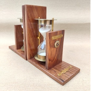 Brass Gold-Plated Round <b>Sand</b> <b>Timer</b>-Tableware for Father's Day and Chinese New Year - Product Image 5