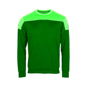 เสื้อสเวตเชิ้ตผู้ชายสีเขียวมะกอก คอกลม แขนยาว ทรงปกติ แต่งสีตัดกัน ผ้าถัก สไตล์ลำลอง สำหรับฤดูใบไม้ร่วง - Product Image 4