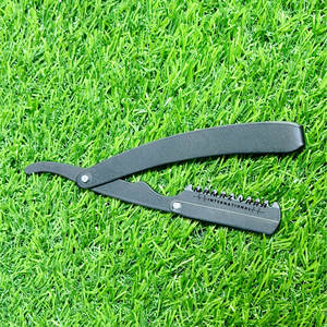 Salon Professional <b>Swing</b> Lock Barber Razor Stainless Steel Replaceable Blade Thinning Razor for Hair Cutting Styling Trimming - Product Image 4