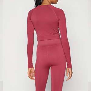 Ensemble de vêtements de sport pour femmes, deux pièces, soutien-gorge de sport, leggings, vêtements de fitness, vêtements de sport pour la salle de sport, vêtements d'entraînement - Product Image 4