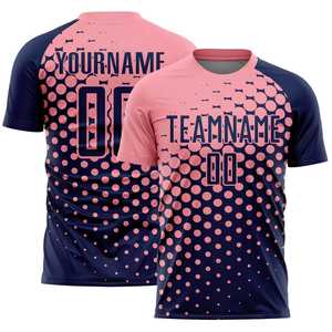 Conjunto de Camiseta de Fútbol Sublimada a Precio Accesible, Cuello Redondo, Manga Corta, Diseño Personalizado, Uniforme de Fútbol para Adultos - Product Image 2