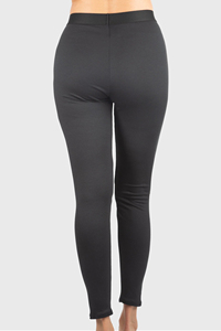 High Waist Red Yoga <b>Leggings</b> Elastic Waist Full Length Spandex/<b>Nylon</b> Four-Way Stretch Quick Dry Pants - Product Image 4