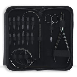 Kit de Herramientas para Extensiones de Cabello, Acero Inoxidable, Juego Profesional de Instalación y Remoción para Extensiones de Micro Link, Acero Inoxidable Duradero - Product Image 6