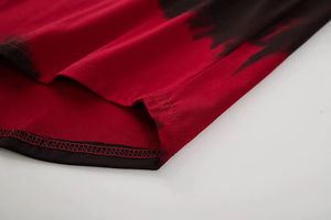 Nouveaux T-shirts décontractés pour hommes en polyester/coton, design tendance, manches courtes, logo personnalisé, imprimé numérique, toile unie, tricoté, coupe classique - Product Image 4