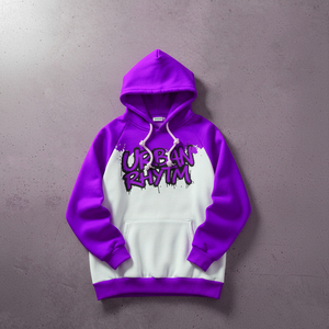 Sudadera con Capucha de Doble Capa y Diseño de Bloques de Color Personalizada OEM, Sudadera con Capucha de Dos Tonos con Corte y Costura - Product Image 4