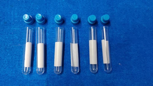 Tubo de ensayo de vidrio transparente desechable para análisis de laboratorio, recolección de muestras, investigación, diagnóstico, pruebas, uso único en laboratorio. - Product Image 4