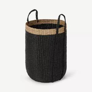 Eco-Friendly Clothing Storage <b>Baskets</b> Natural/customized Color Round/Rectangle/Square Flexible Seagrass water <b>hyacinth</b> <b>basket</b> - Product Image 2