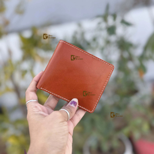 กระเป๋าสตางค์หนังแท้แฟชั่น พรีเมียม ป้องกัน RFID ความจุเยอะ ดีไซน์บาง สำหรับผู้ชาย ใส่เงินสด บัตรประชาชน - Product Image 1