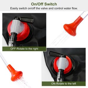 Portable 5 Gallons Solar Heated <b>Shower</b> Bag for Camping Bath and Water <b>Storage</b> Quality Bath Product - Product Image 6