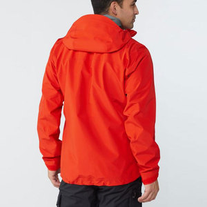 Veste coupe-vent imperméable pour le vélo en plein air, vente en gros, veste softshell à capuche zippée pour homme - Product Image 2