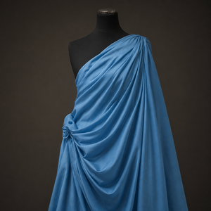 African Fashion Plain Fabric Soft Textile <b>Material</b> For Kaftan Dress Apparel Garment Wholesale Fabric Buyers Glob - Product Image 1