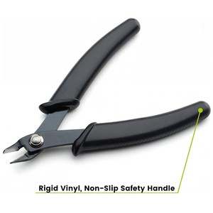 7 Inches Precision Sharp Flush Cutter for Jewelry Making Electronics <b>Wire</b> Cutting PCB <b>Craft</b> Tool Stainless Steel ZetomedPro - Product Image 3