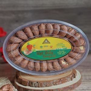 Oval Gift Box Vietnam Premium W180 Cashew <b>Kernels</b> ISO Certified Organic Roasted <b>Nuts</b> 400g from Dong Phu Wholesale Factory - Product Image 1
