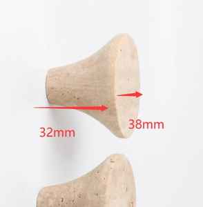 Support mural Art Déco en marbre naturel artisanal TCE, écologique, accessoire mural suspendu haut de gamme pour la maison, l'hôtel et le commerce de détail - Product Image 5