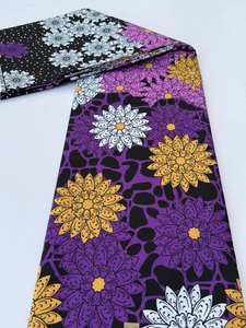 Dentelle Voile Suisse Africaine de Qualité Supérieure en Coton 100%, Broderie Personnalisée pour Robes à Coudre, Éthiopie - Product Image 3