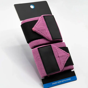 Correas de Levantamiento de Pesas Flexibles Unisex 2026 con Logotipo Personalizado, Protección de Muñeca para Entrenamiento de Fisicoculturismo, Soporte de Algodón - Product Image 6