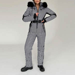 Traje de Esquí y Snowboard Personalizado de Talla Grande, Impreso, Unisex, con Capucha, Impermeable, Cortavientos, Aislado, Conjunto de 2 Piezas - Product Image 3