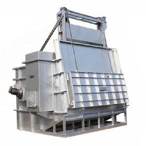 Fourneau de fusion de déchets d'aluminium à gaz haute capacité 5000 kg par lot, type Skelner, système hydraulique, certifié ISO - Product Image 1
