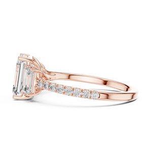 Anillo de Diamantes de Moissanita de Plata de Ley 925 de Lujo para Novia, Joyería al por Mayor de Fábrica, Fabricante Personalizado - Product Image 2