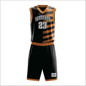 ชุดบาสเก็ตบอลแบบยูนิเซ็กซ์ เสื้อและกางเกงขาสั้นสั่งทำพิเศษ ชุดกีฬา โพลีเอสเตอร์ 100% สำหรับผู้ใหญ่ พิมพ์ชื่อทีม ชื่อผู้เล่นด้านหน้า แห้งเร็ว - Product Image 4