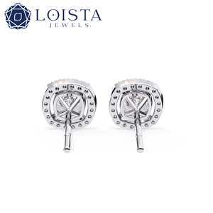 Boucles d'oreilles en diamant cultivé en laboratoire certifié IGI Gia Betterstar HPHT CVD, boucles d'oreilles en or 14k 18k, bijoux en diamant cultivé en laboratoire - Product Image 1