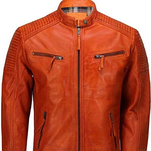 Fournisseur en gros de vestes en cuir grande taille pour usage extérieur, vestes en cuir à col rabattu, vestes en cuir d'hiver pour femmes - Product Image 6