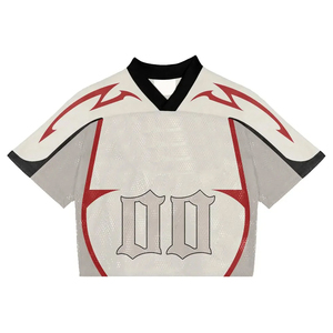 Fabrication de maillots de sport sur mesure en gros, maillot de football américain avec style d'équipe personnalisé - Product Image 1