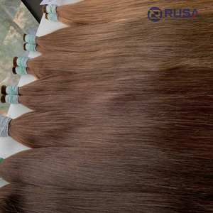 Extensiones de Cabello Humano Virgen Vietnamita Rusa Hanoi, Doble Trama a Máquina, Súper Doble Trama, 100g, Puntas Completas, Todos los Colores - Product Image 2