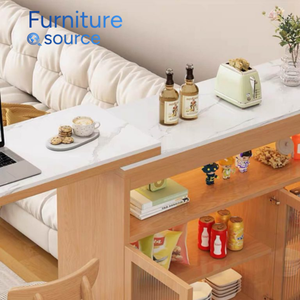 Premium Modern Durable Wooden <b>Bar</b> <b>Cabinet</b> for Home Use Stylish Storage for Beverages Vietnam Skilled Furniture Manufacturer - Product Image 2