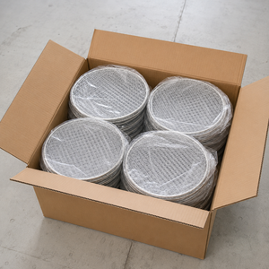 Stainless Steel Charcoal BBQ <b>Grill</b> Basket Heat Resistant Outdoor <b>Cooking</b> Tray - Product Image 6