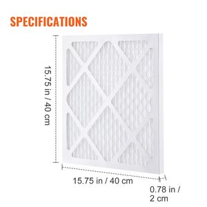 Filtro de Aire de Primera Etapa de Alta Eficiencia, Repuesto de Prefiltro Protector, Paquete de 5, 15.75 x 15.75, Compatible con BlueDri - Product Image 4