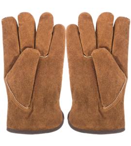 Gants de conduite classiques en cuir de chèvre véritable pour hommes, gants de travail de sécurité en cuir de mouton, gants de travail en peau de chèvre - Product Image 6
