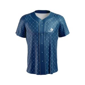 Camisetas de Béisbol Personalizadas al por Mayor para Mujer, 100% Poliéster, Malla Transpirable, Antibacterianas, con Logotipo Personalizado - Product Image 5