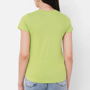 Camiseta de Moda para Mujer, 100% Algodón, el Mejor Look, Tela Suave para Mujer, Ropa Casual de Alta Calidad - Product Image 4